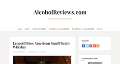 Desktop Screenshot of alcoholreviews.com